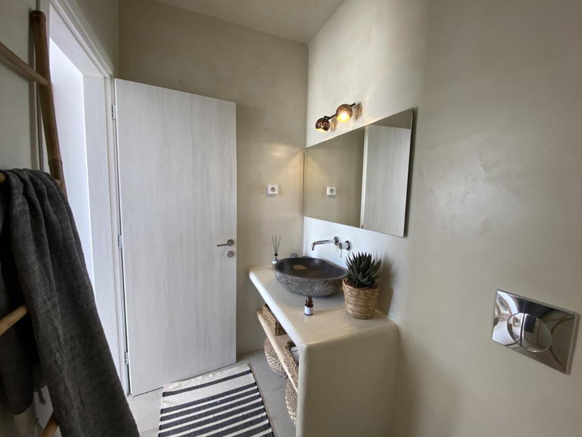 Villa Ypsilon Naxos - Luxury Holiday House With Amazing Sea View & Private Pool Agia Anna  外观 照片