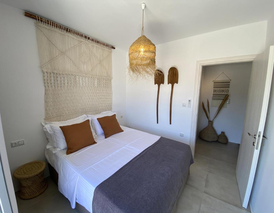 Villa Ypsilon Naxos - Luxury Holiday House With Amazing Sea View & Private Pool Agia Anna  外观 照片