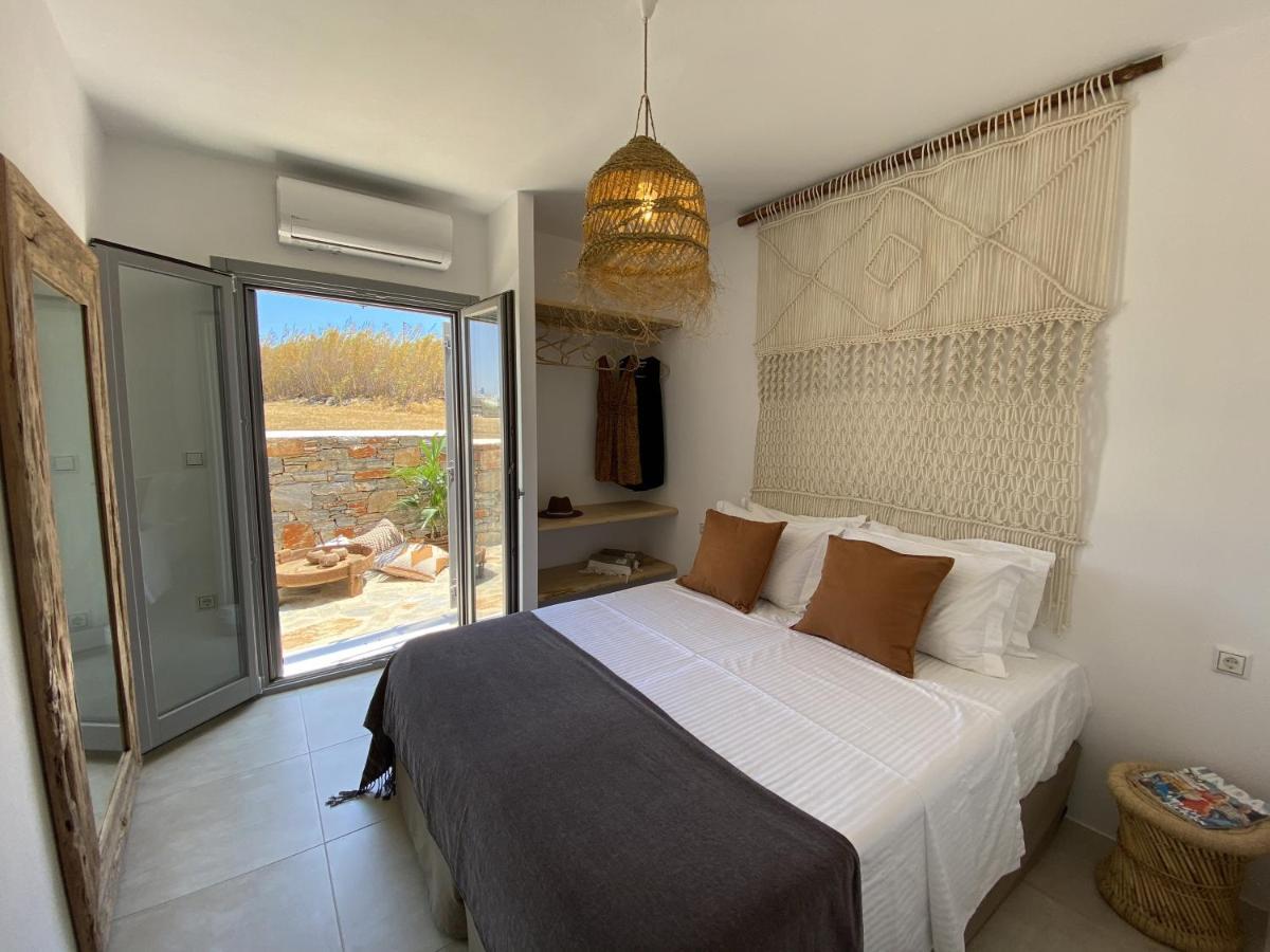 Villa Ypsilon Naxos - Luxury Holiday House With Amazing Sea View & Private Pool Agia Anna  外观 照片